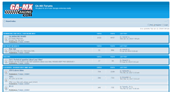 Desktop Screenshot of forums.ga-mxracing.com
